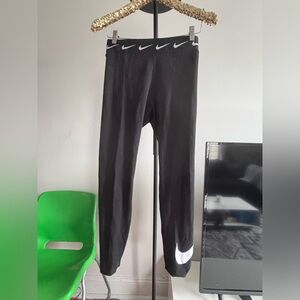 Nike Black and White Leggings